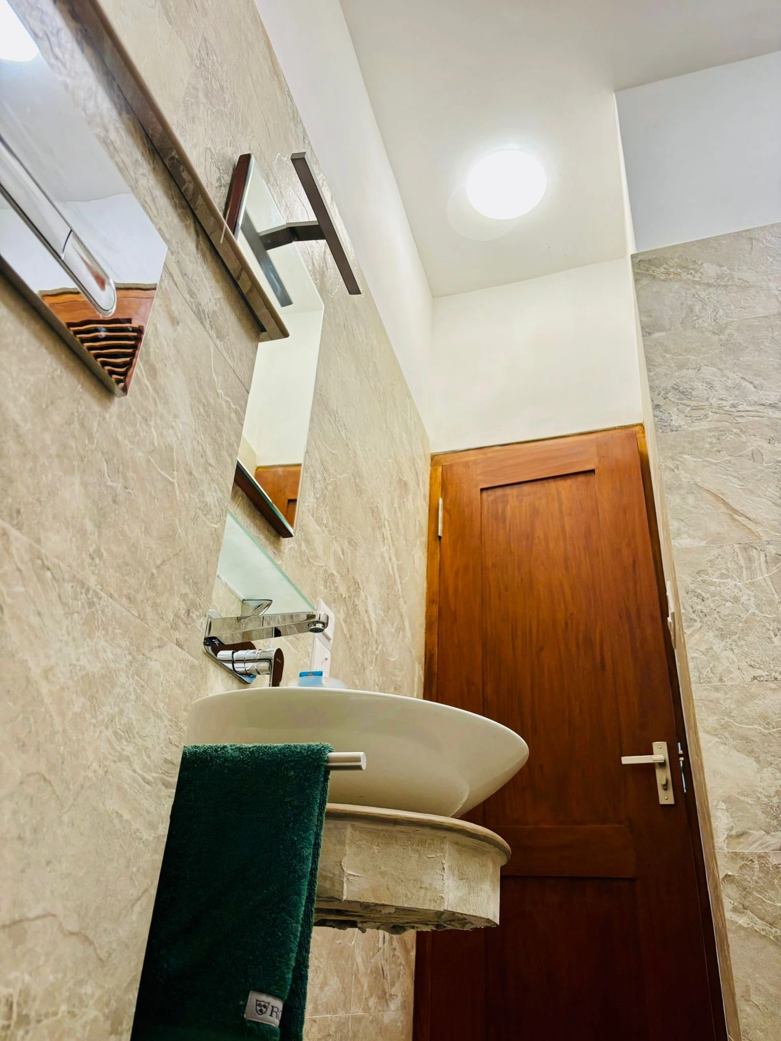 a unique and nice bathroom